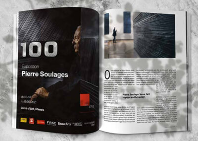 exemple de publicité pour un magazine